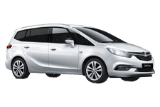 Van Hire Waltham Abbey - Vauxhall Zafira 5 + 2 - Minibus hire Waltham abbey
